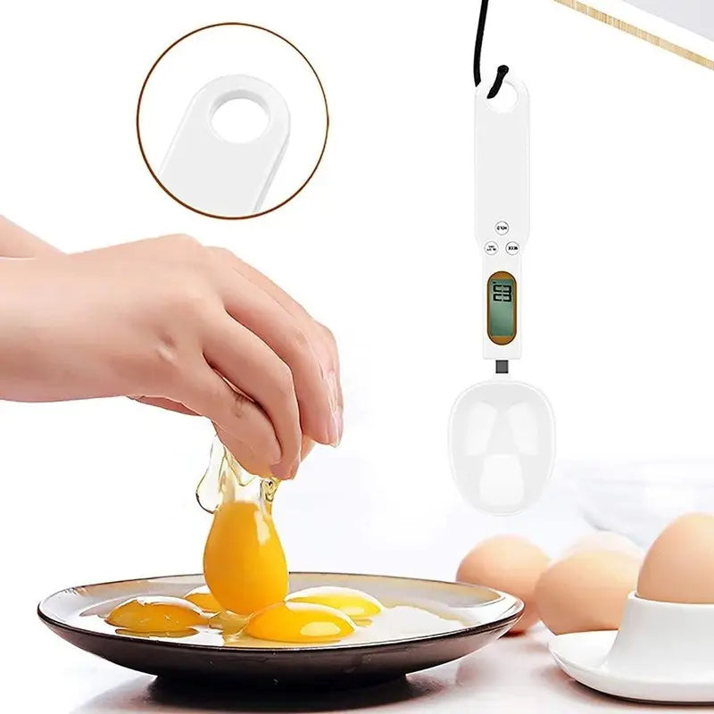 Accurate Measure Digital Kitchen Scale Spoon - LCD Display
