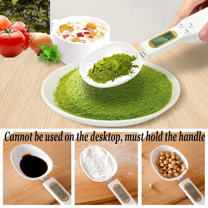 Accurate Measure Digital Kitchen Scale Spoon - LCD Display