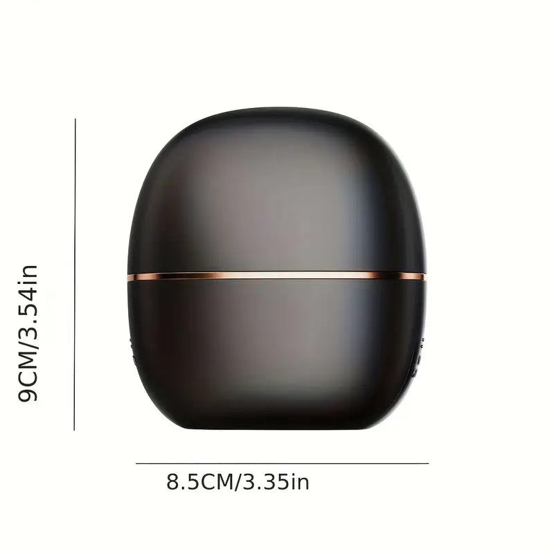 Mini Straightener Comb for Bangs - Portable, Rechargeable USB, One-Button Operation